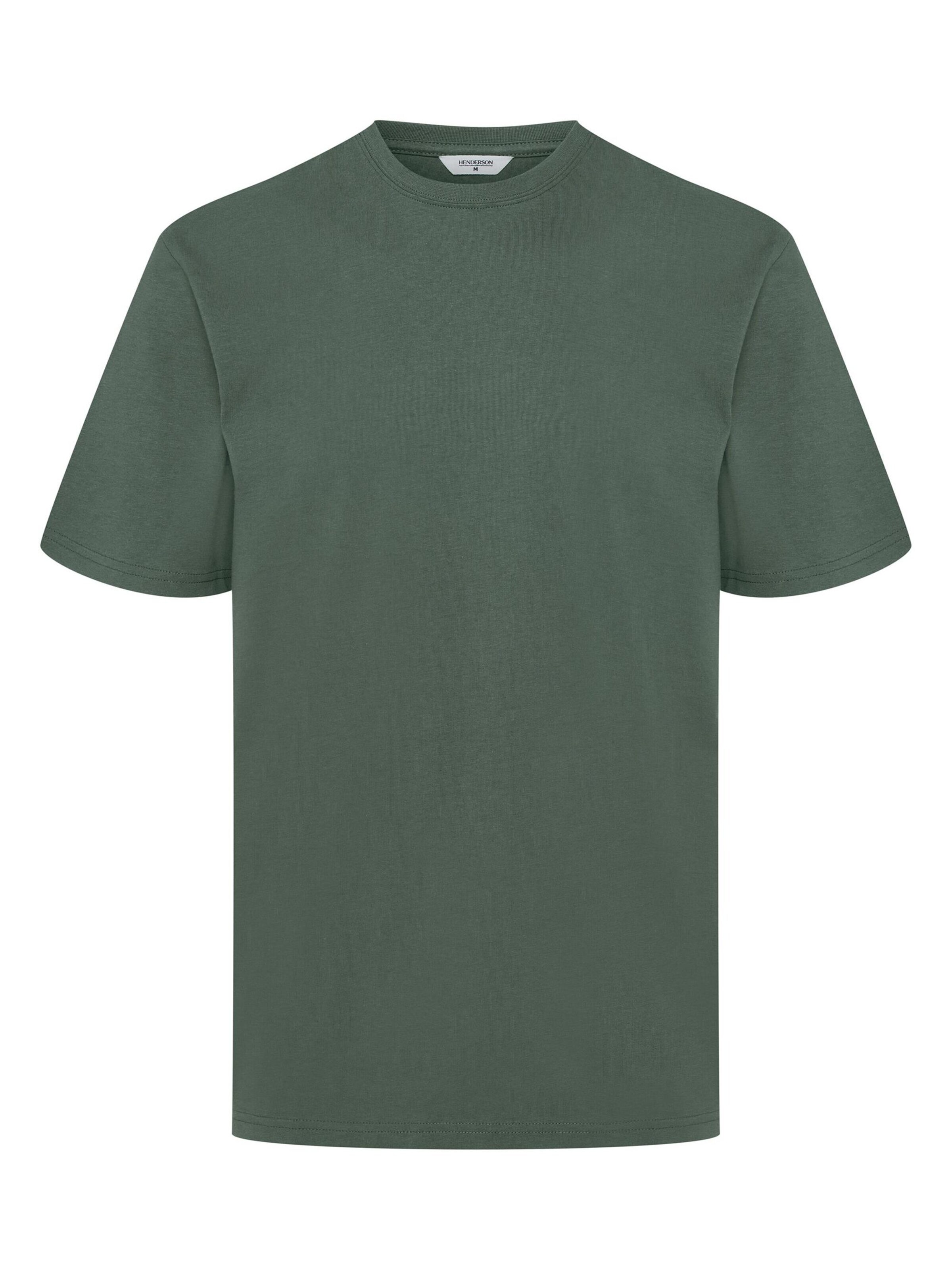 Henderson Shirt in Groen: voorkant