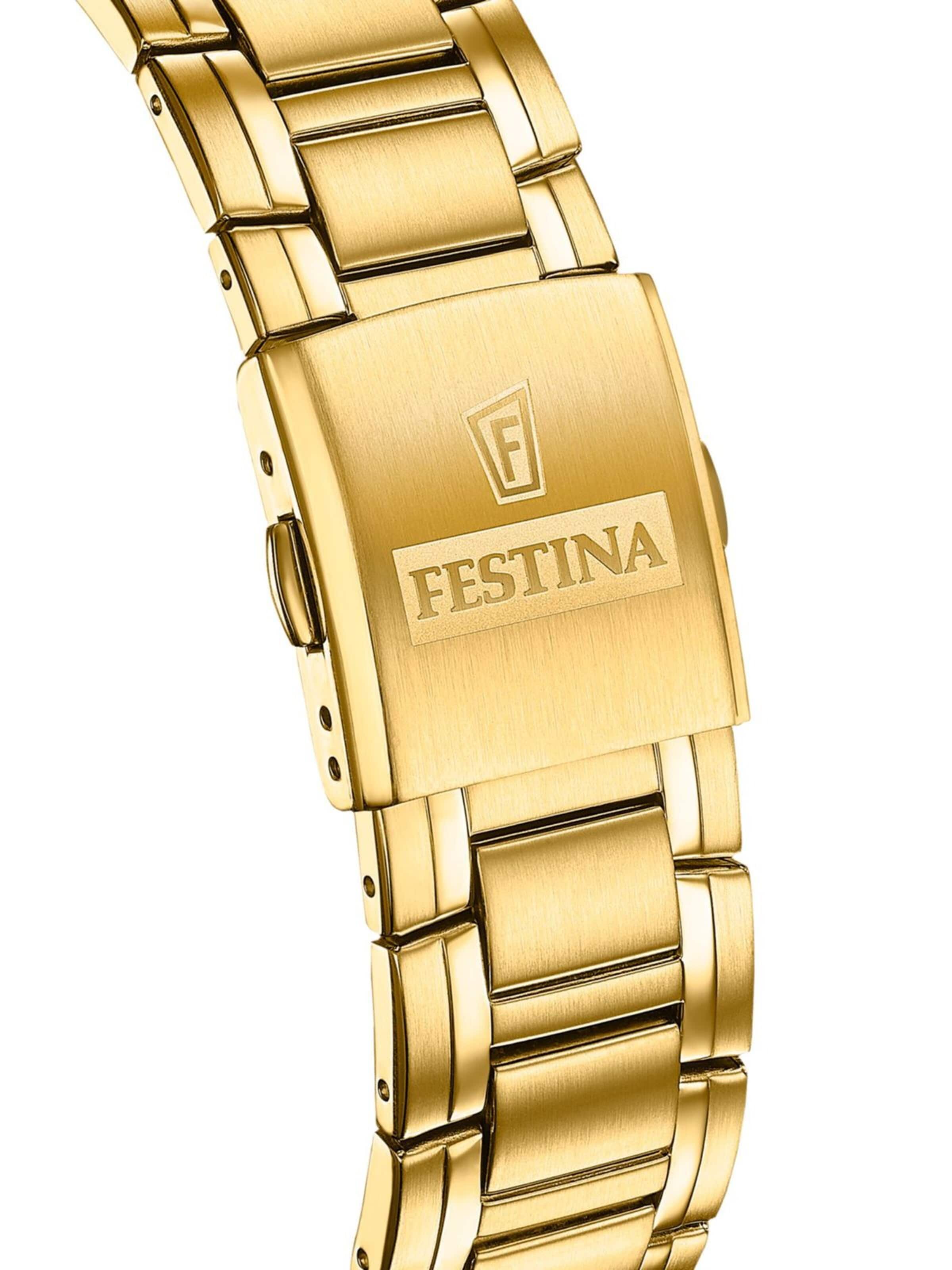 Montre à affichage analogique 'Chronograph Timeless Chronograph' FESTINA en or