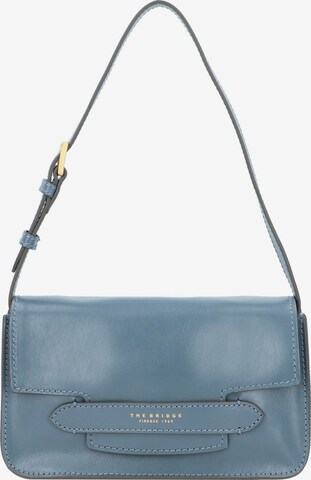 The Bridge Shoulder Bag 'Lucrezia' in Blue: front