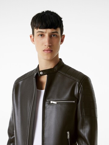 Bershka Between-season jacket in Black