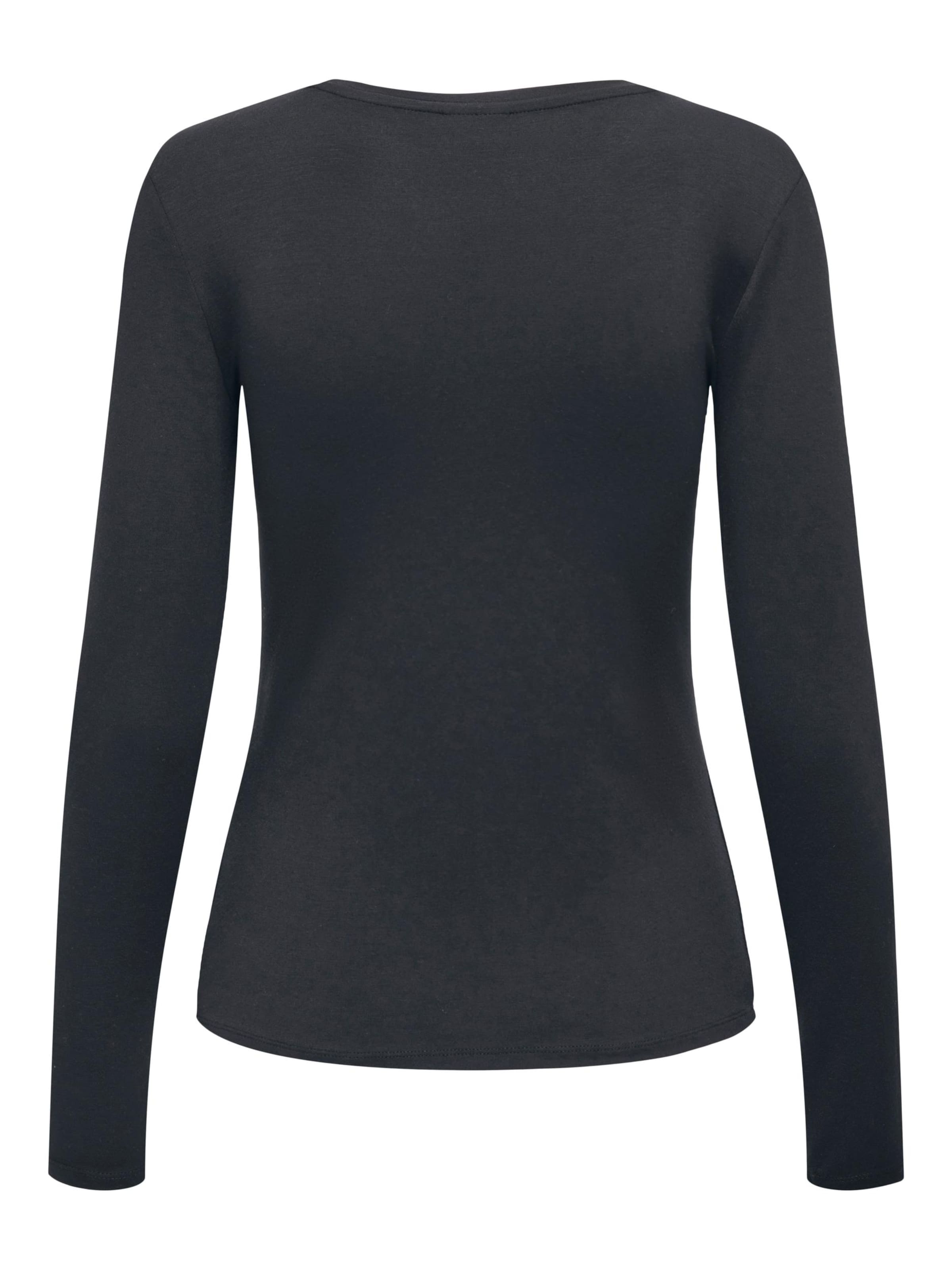 melns JDY T-Krekls 'SANDY'