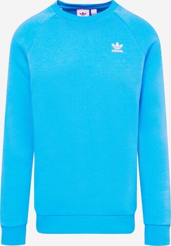 mėlyna ADIDAS ORIGINALS Megztinis be užsegimo 'Adicolor Essentials Trefoil': priekis