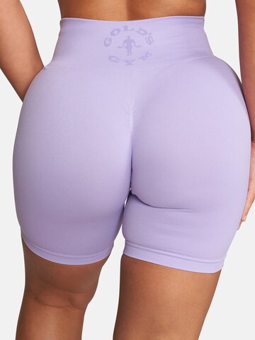 GOLD´S GYM APPAREL Skinny Workout Pants 'Michelle' in Purple