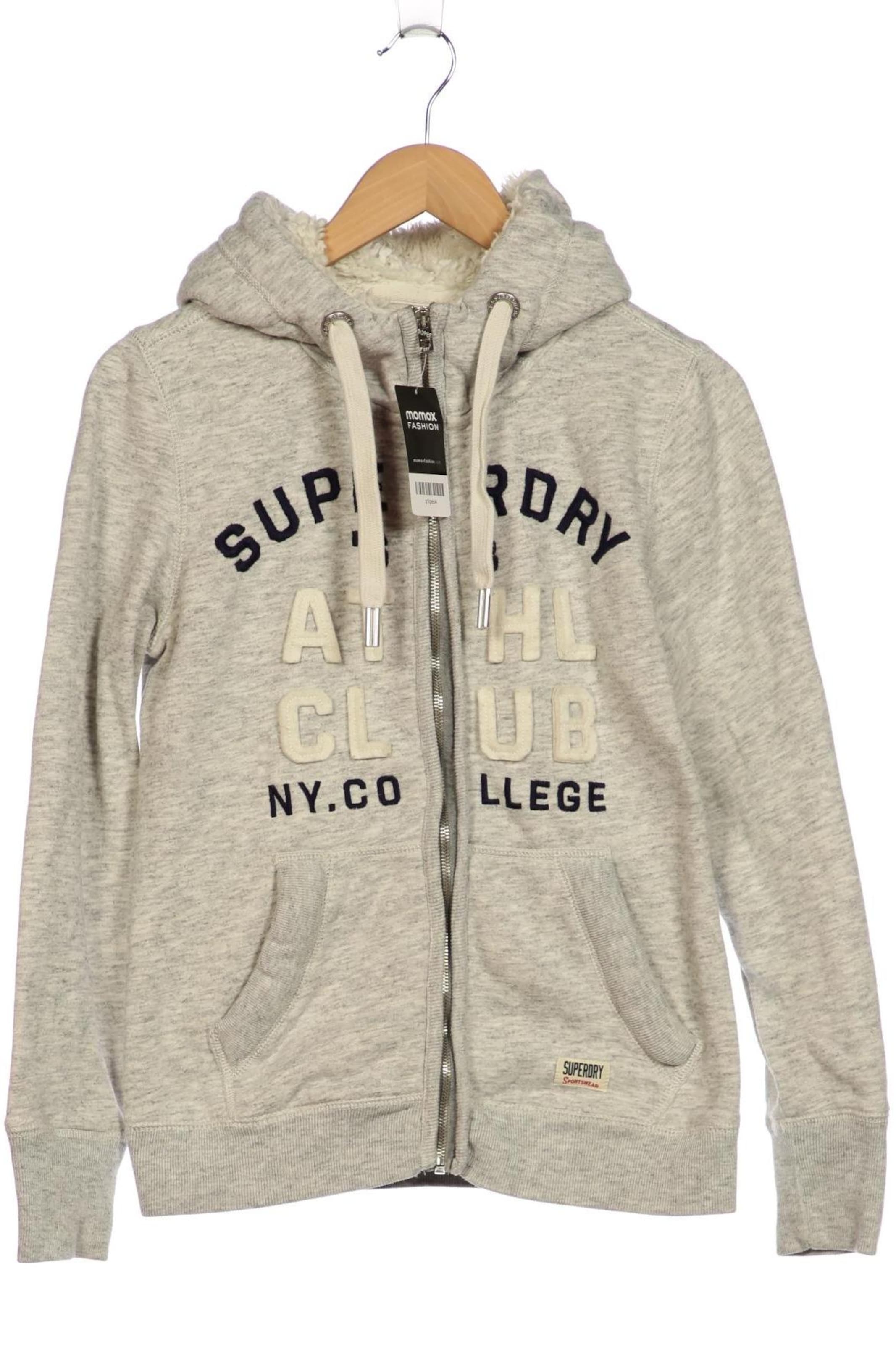 Superdry Kapuzenpullover L in Grau: Vorderseite