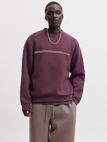 Felpa di JACK & JONES in rosso: frontale