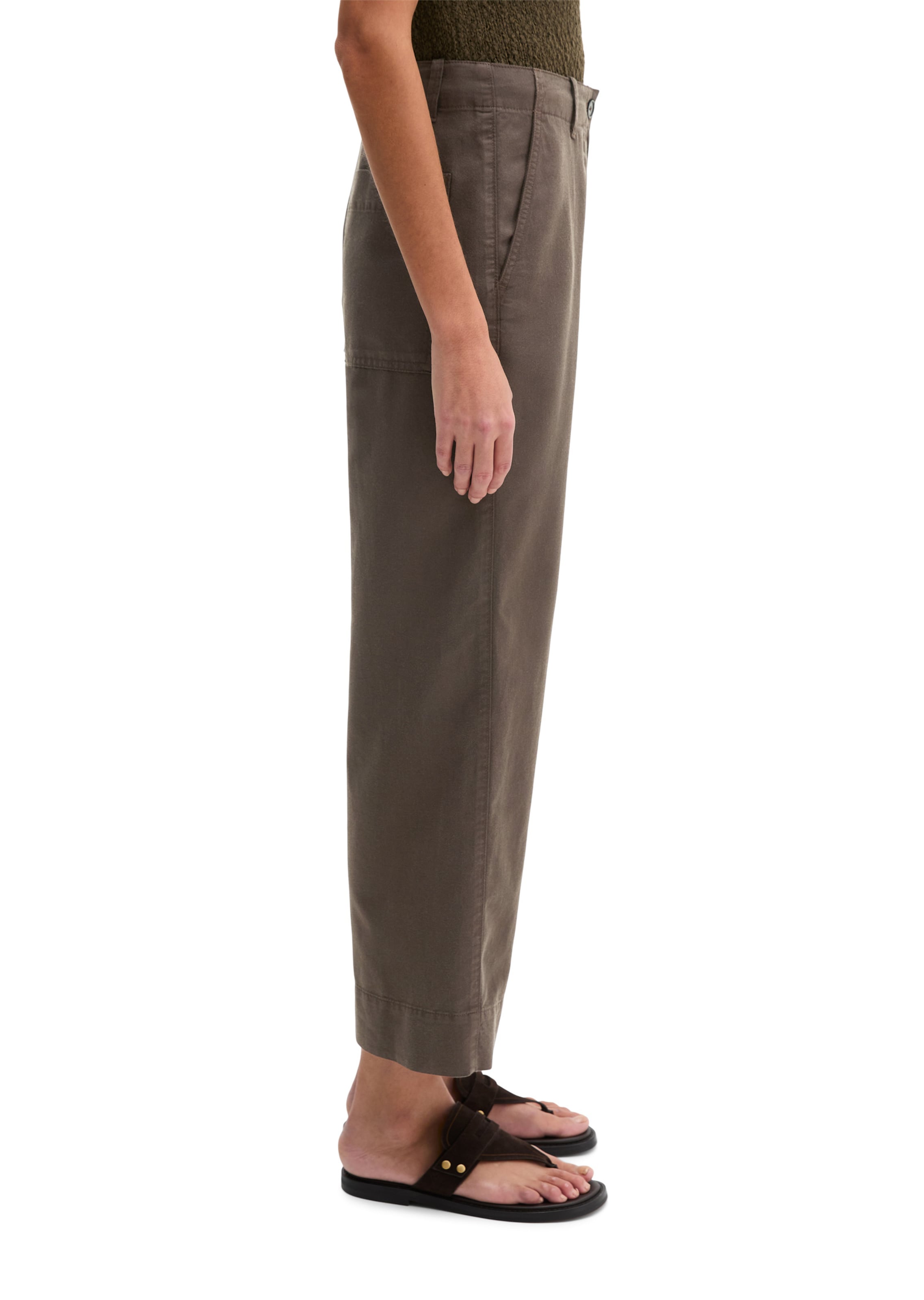 Loosefit Pantalon chino 'Lande' Marc O'Polo en marron