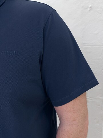 Mr Main Man Shirt 'Piqué Polo Shirt – Navy' in Blue