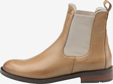 LLOYD Boots in Beige: voorkant