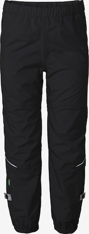 VAUDE Tapered Outdoor Pants 'Grody' in Black: front