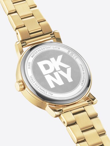 DKNY Quarzuhr 'Soho Logo' in Gold