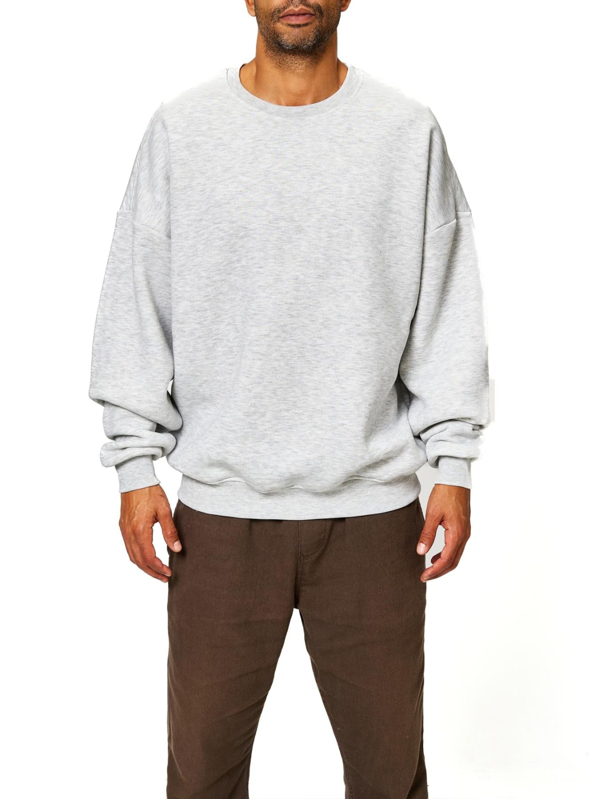 BlankOrder Sweatshirt in Grey
