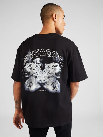 T-Shirt Pegador en noir