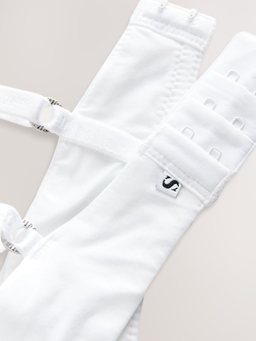 self. T-Shirt BH in Weiß