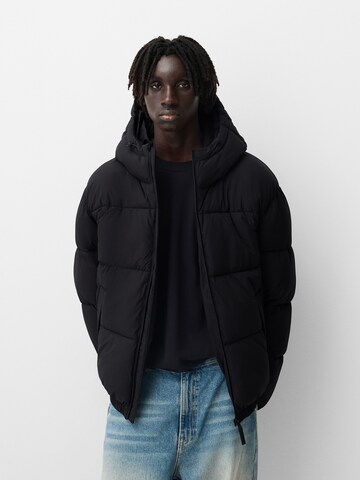 Bershka Jacke in Schwarz: Vorderseite