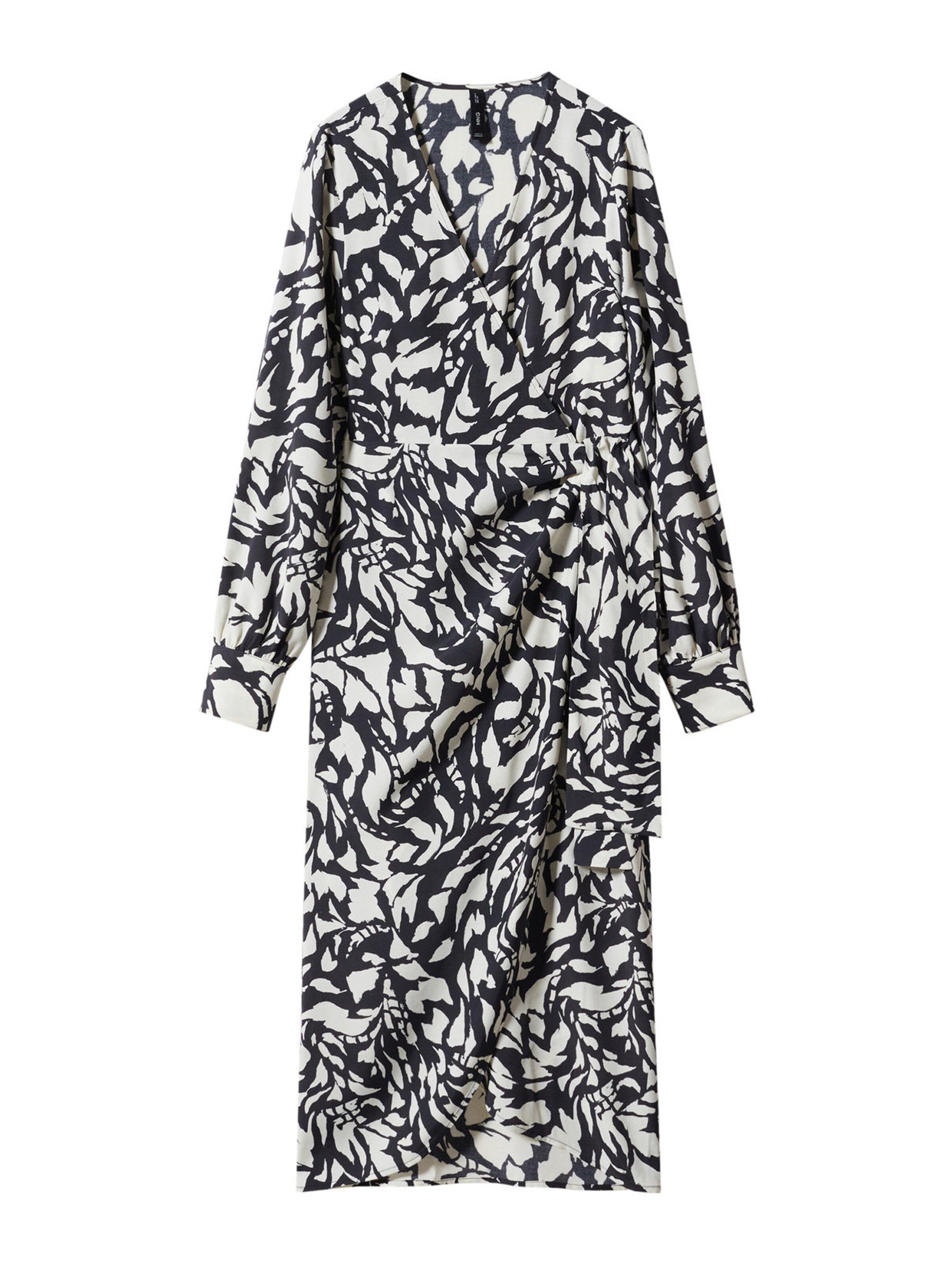 MANGO Kleid 'Romina' in Schwarz: Vorderseite