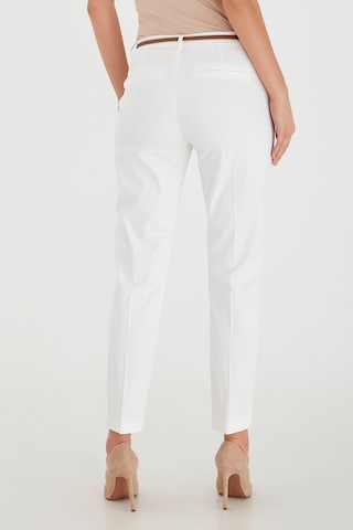 b.young - Slimfit Pantalón chino en blanco