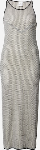 Won HundredPletena haljina 'Arianna' - crna boja: prednji dio