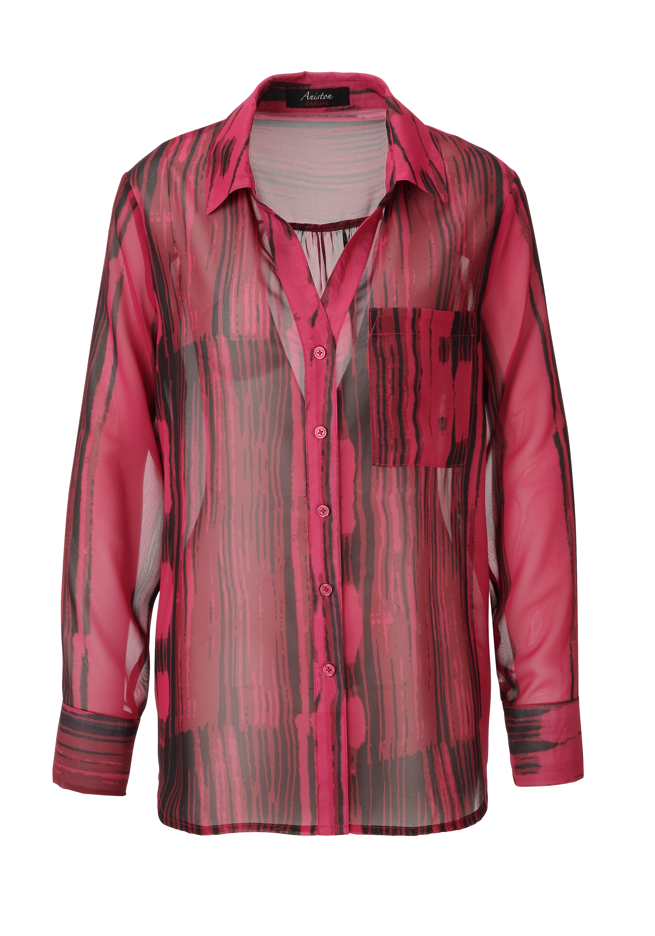 Aniston CASUAL Blouse in Red: front