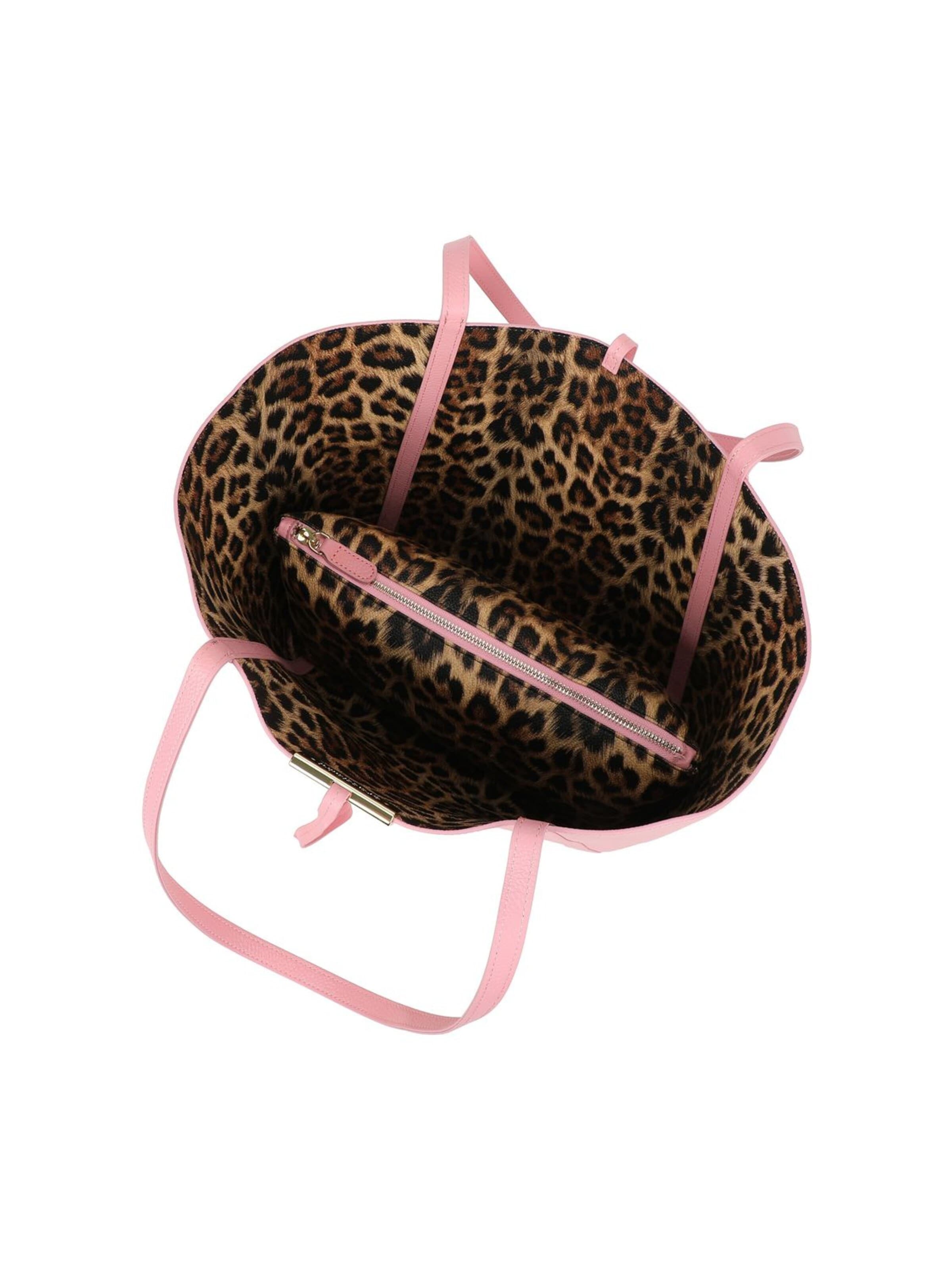 Shopper 'Double' di Braccialini in rosa