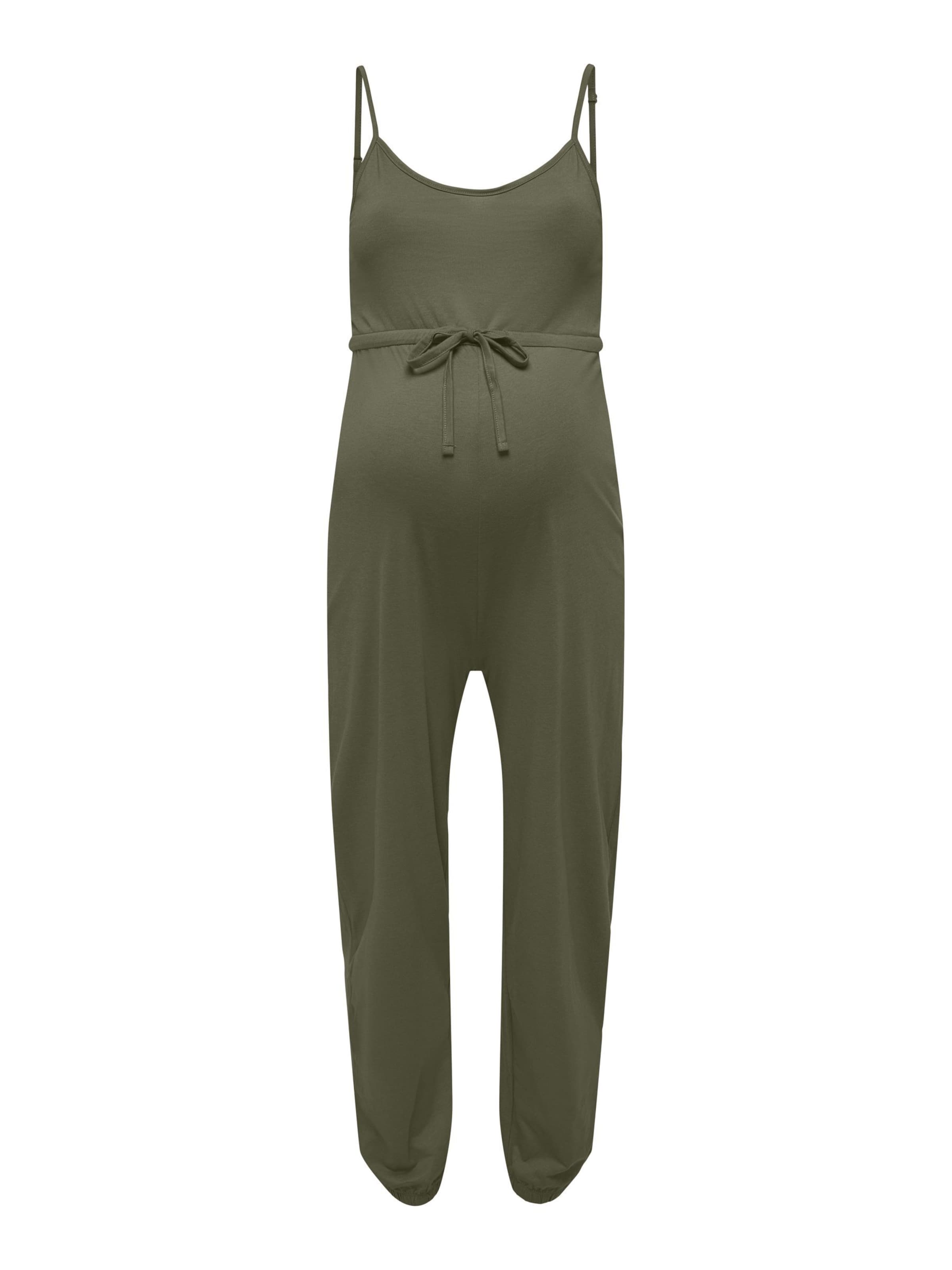 Only Maternity Jumpsuit 'OLMIma' in Green: front