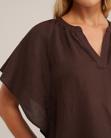 WE Fashion - Vestido en marrón