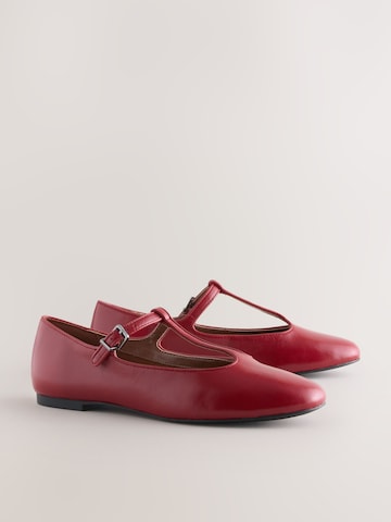 Ballerines à lanières 'Forever Comfort' Next en rouge