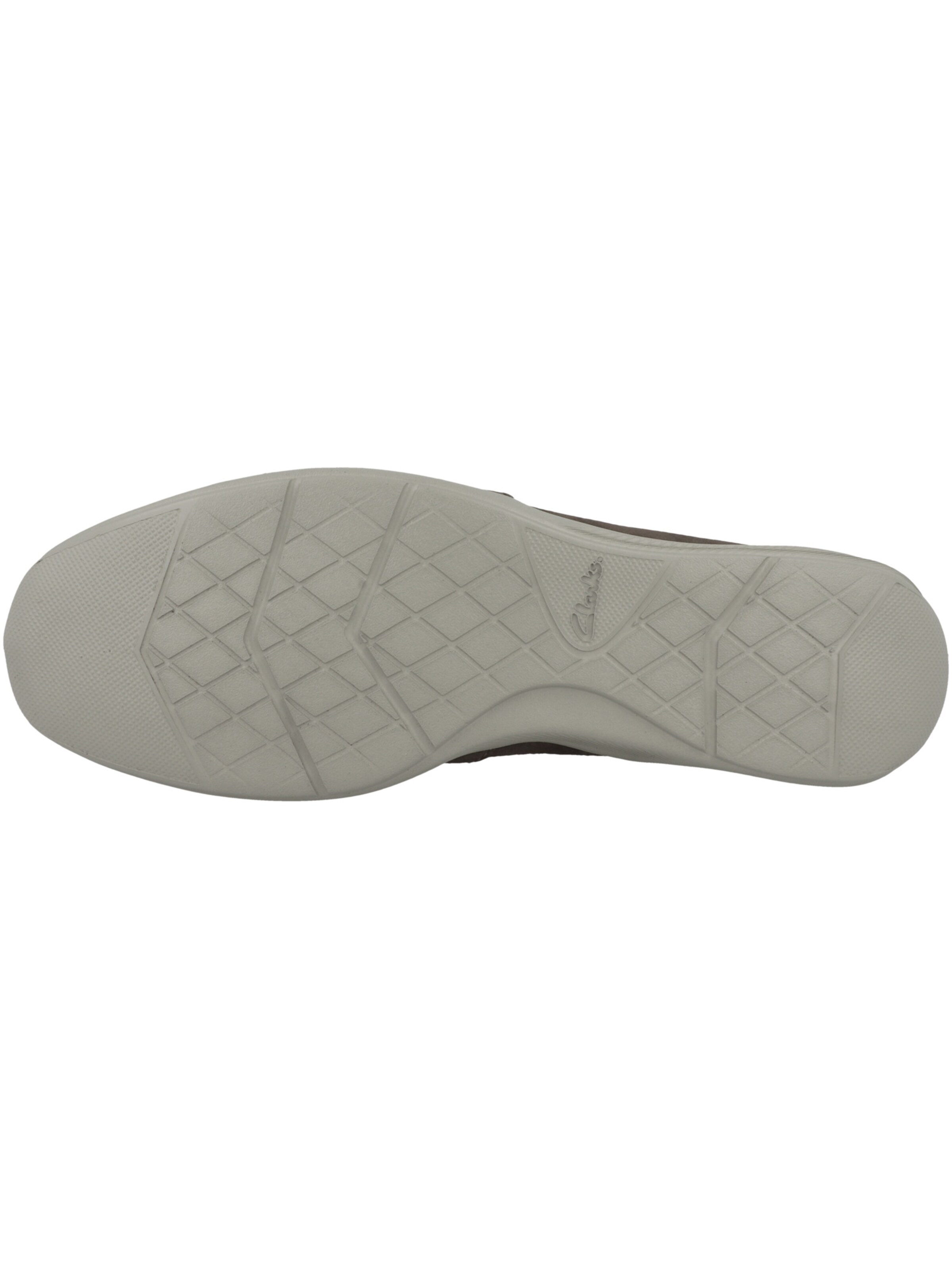 CLARKS Schnürschuh 'Gorwin Moc' in Braun