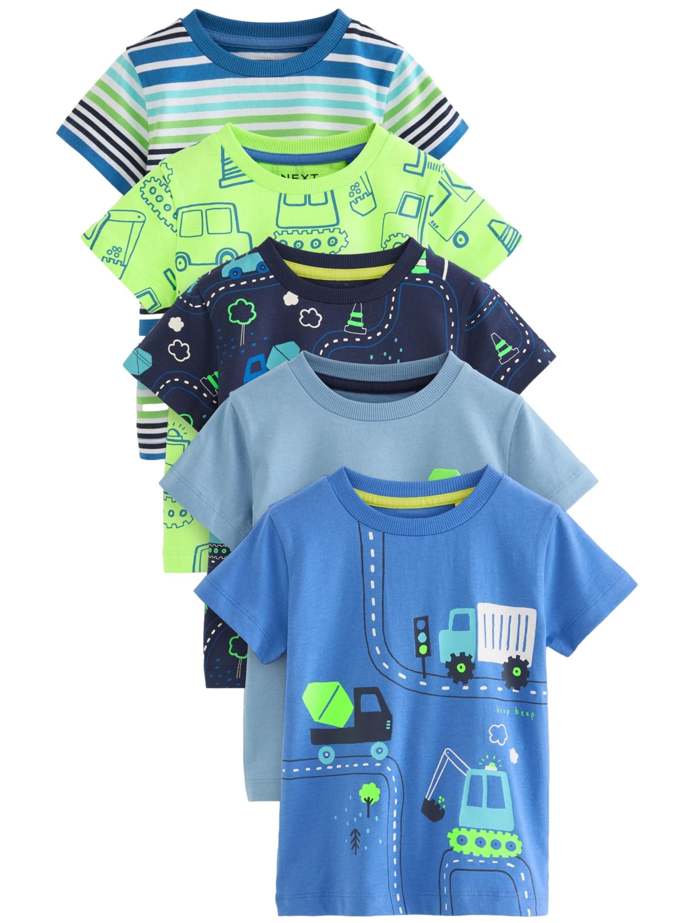 Next Shirts i blå: forside