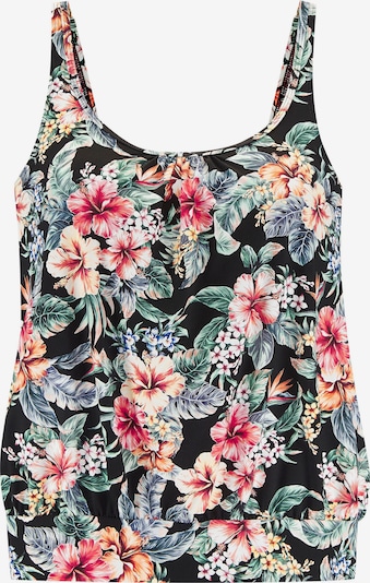Costum de baie Tankini LASCANA pe verde / sângeriu / negru / alb, Vizualizare produs