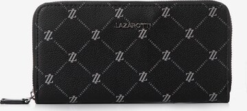 Lazarotti Wallet 'Palermo' in Black: front