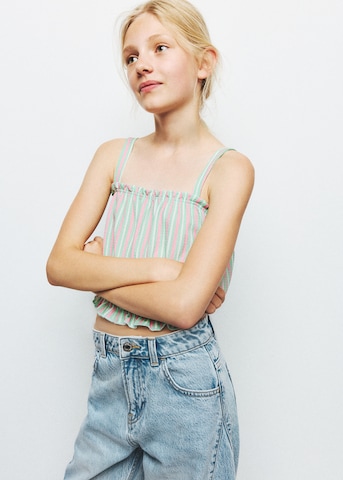 MANGO KIDS Top 'GUMYSET' – pink: přední strana