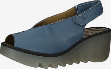 FLY LONDON Sandals in Blue: front