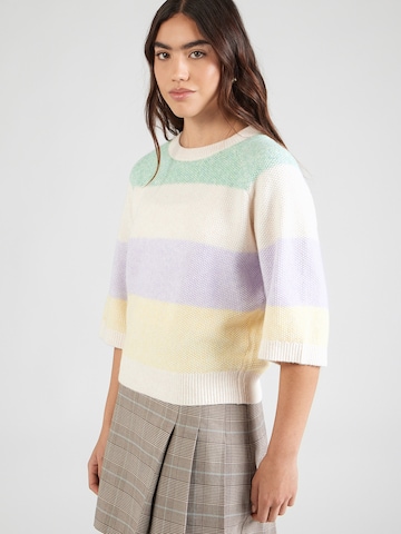 King Louie Sweater 'Niko' in Beige: front