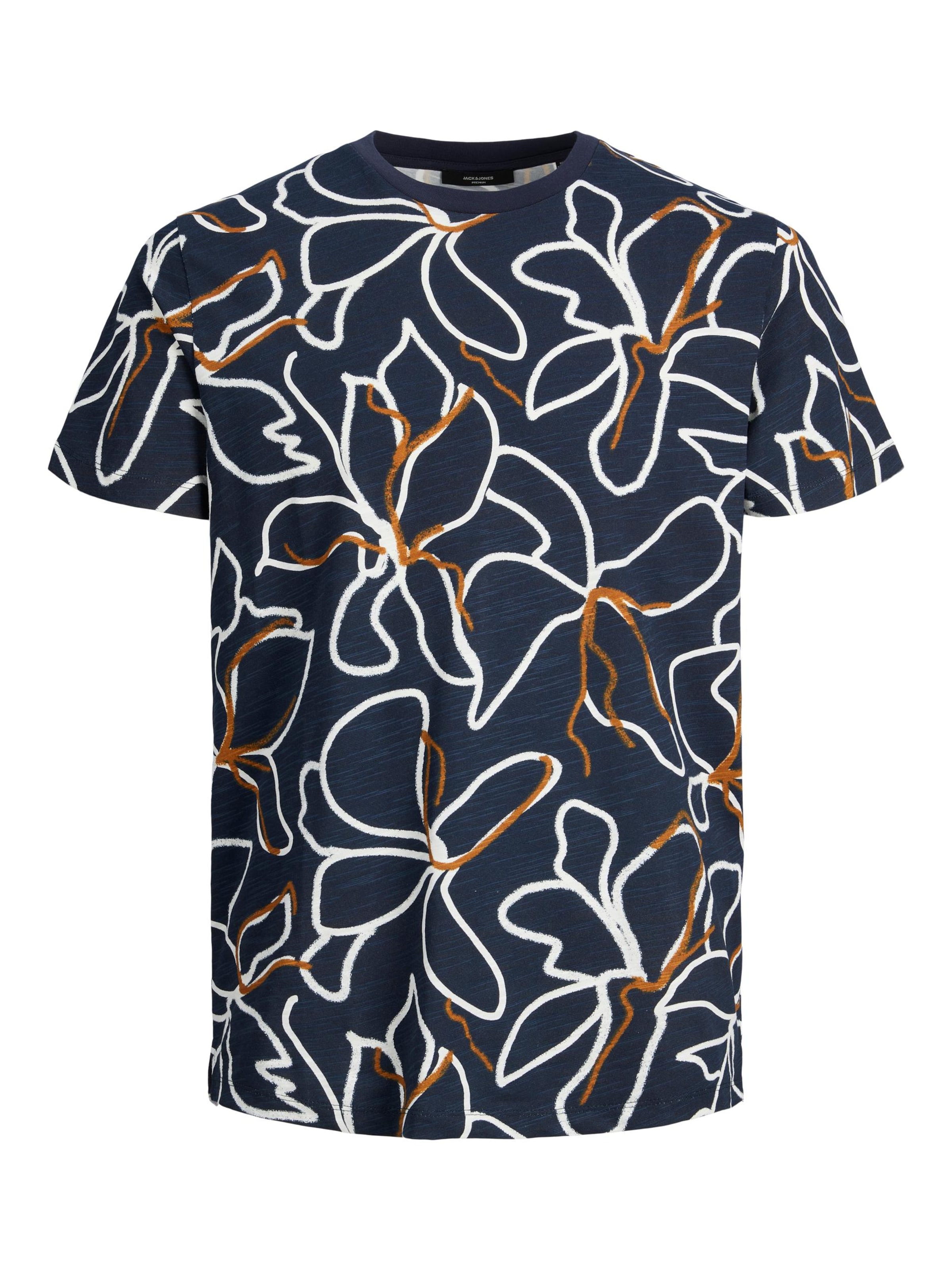 JACK & JONES Shirt 'JPRBlaTropic' in Blauw: voorkant
