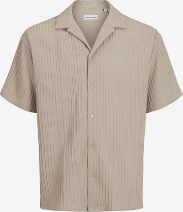 Jack & Jones Junior Overhemd in Beige: voorkant