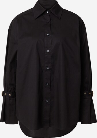 Hoermanseder x About You Blouse 'Cleo' in Black: front