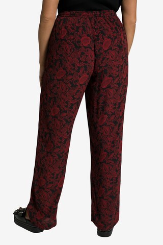 Ulla Popken Loose fit Pants in Red