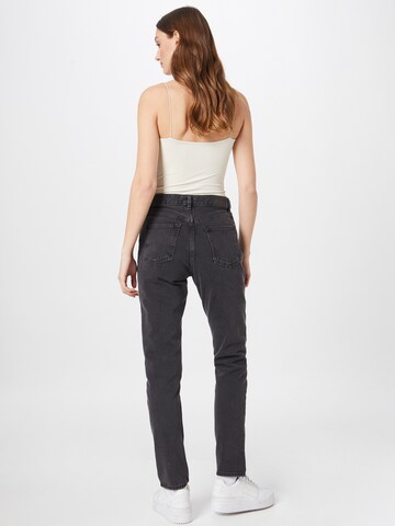 Monki regular Jeans i sort