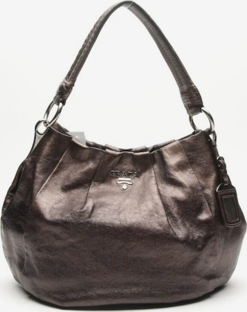 PRADA Bag in One size in Brown: front