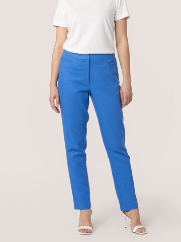 Effilé Pantalon '3UB002' Quiosque en bleu : devant