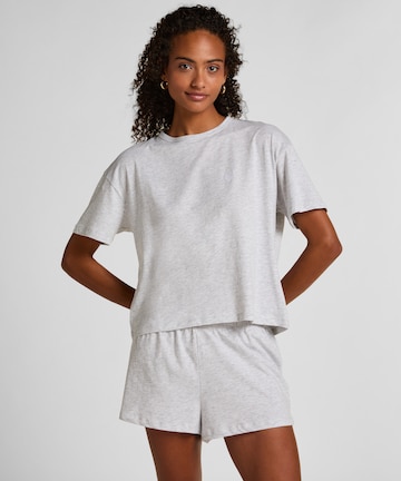 Hunkemöller Shorty  'Heart' in Grau: Vorderseite