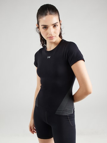 Maglia funzionale 'Vanish' di UNDER ARMOUR in nero: frontale