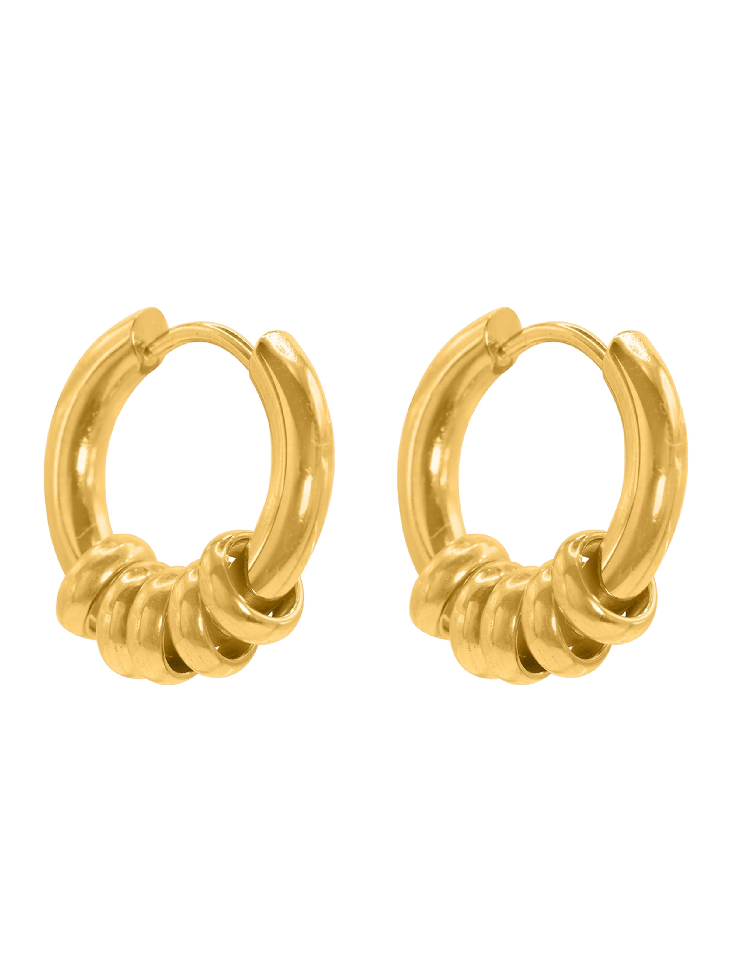 Heideman Earring 'Quiru' in Gold: front