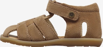 NATURINO Open shoes 'Zaffiro' in Brown: front