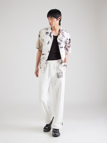 Regular Pantalon Carlo Colucci en blanc