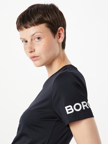 BJÖRN BORG Funktionsbluse i sort