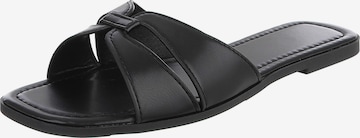 Ital-Design Mules in Black: front