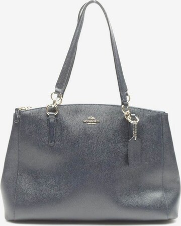 COACH Schultertasche / Umhängetasche One Size in Blau: predná strana