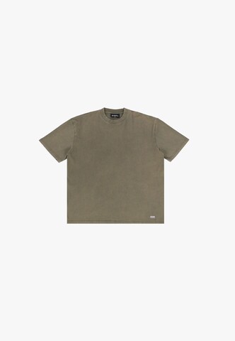 Dropsize Shirt in Grün: Vorderseite