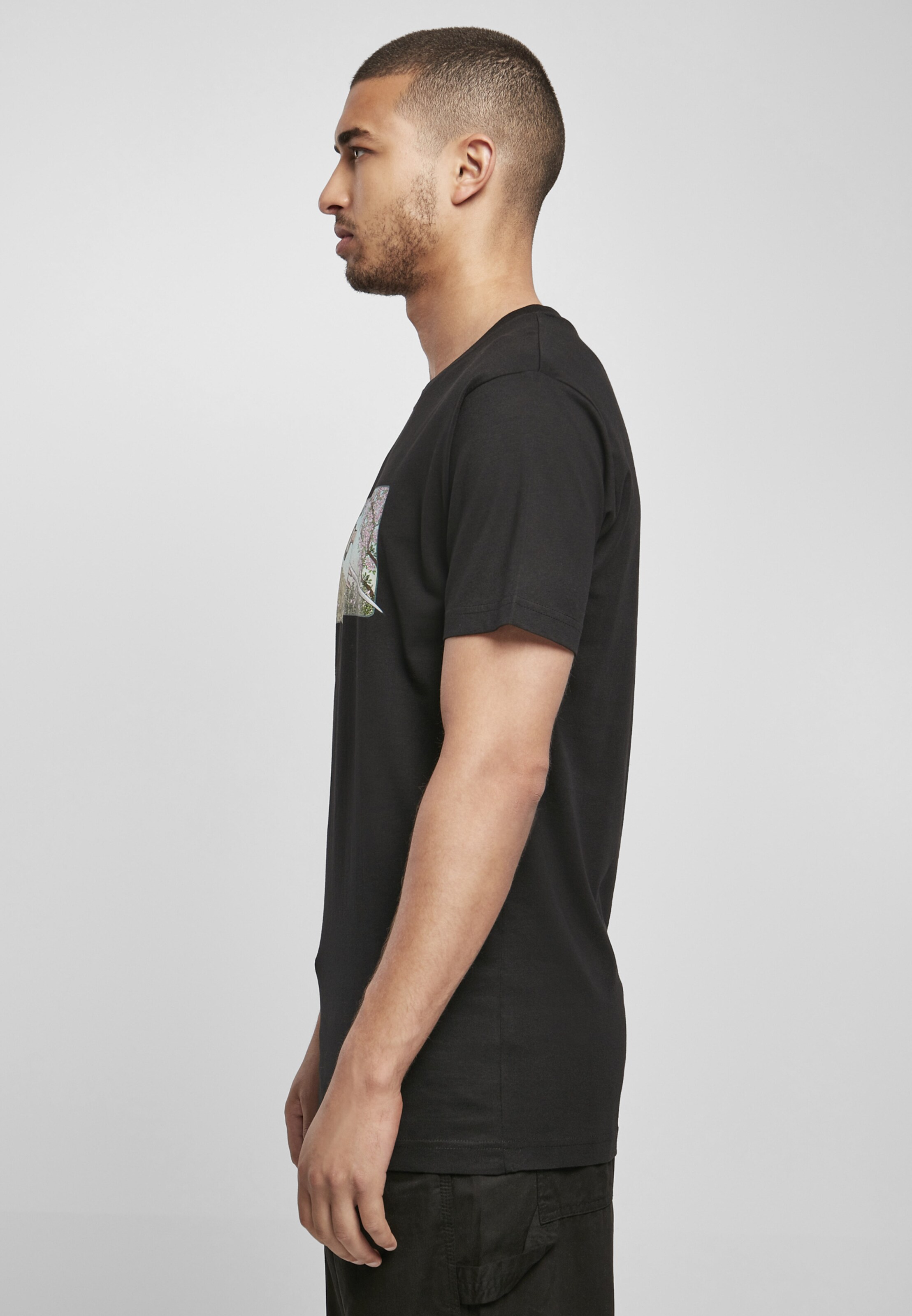 Männer Shirts MT Men T-Shirt 'Lotus Sword' in Schwarz - SV56980 Männer Shirts MT Men T-Shirt 'Lotus Sword' in Schwarz - SV56980